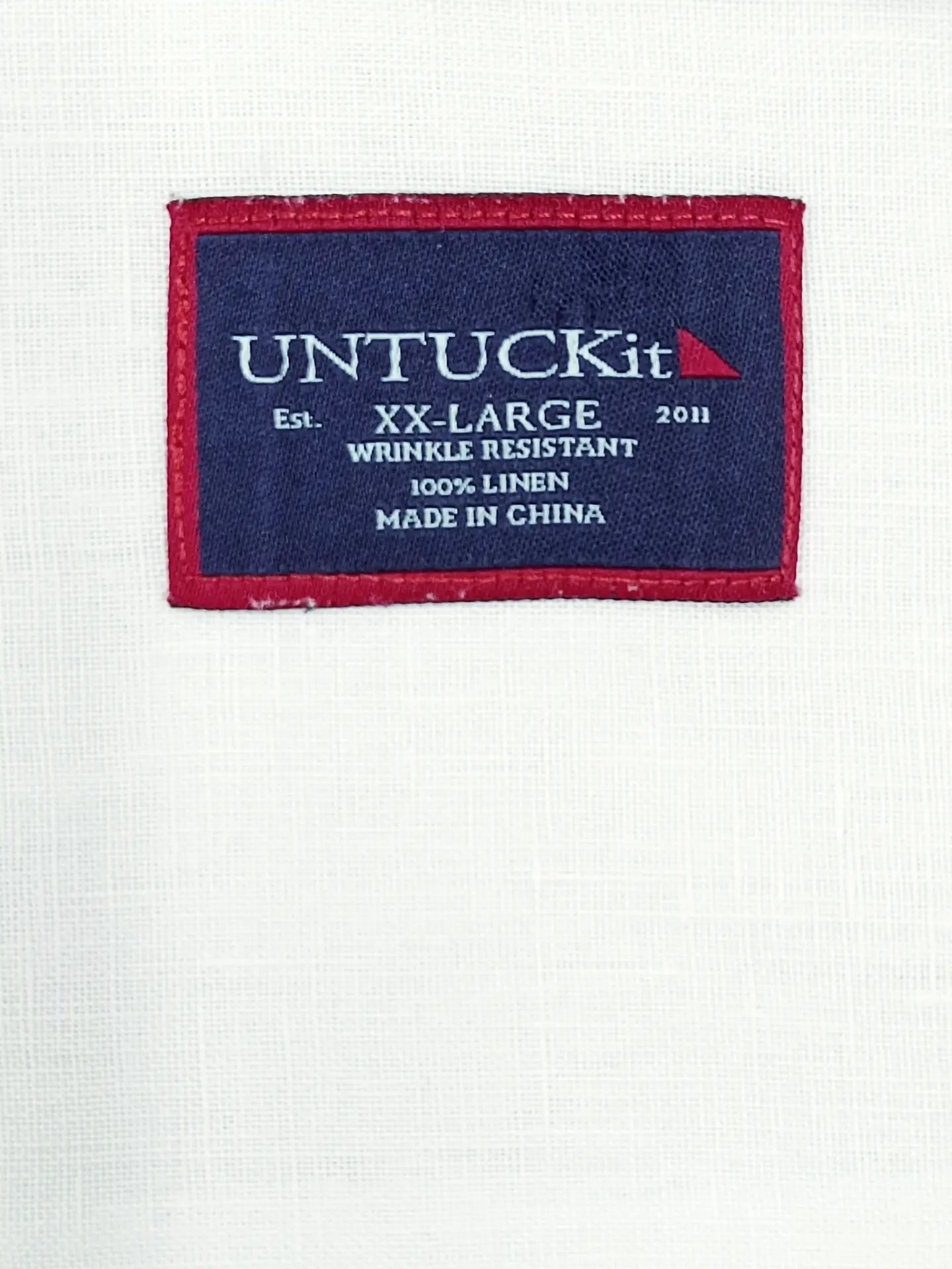 Untuck it Linen - [4XL]