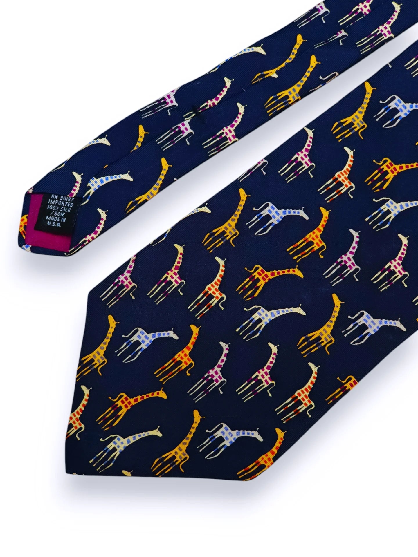 Giraffes Art - Tie