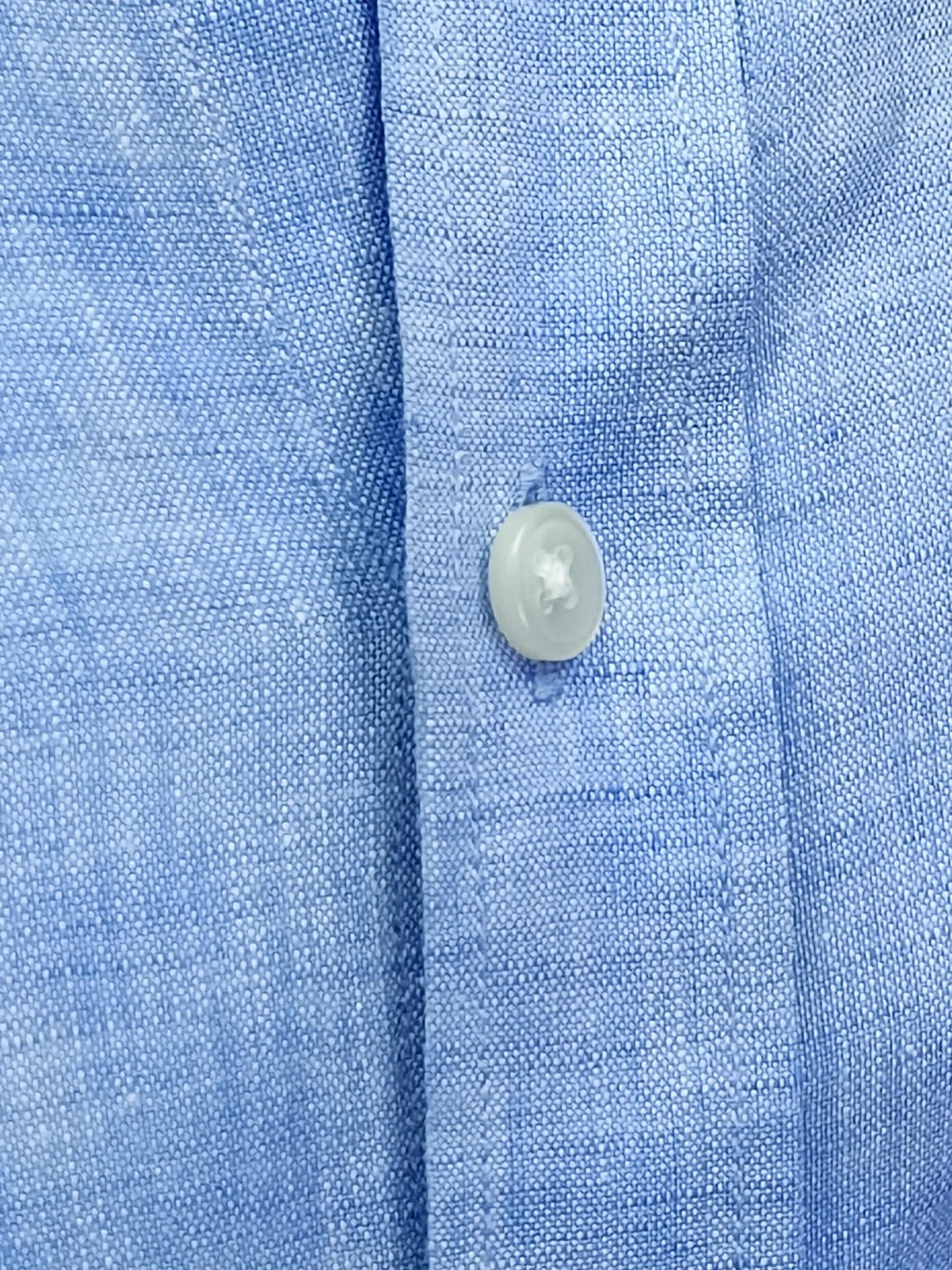 Peacock Blue Linen - [L]